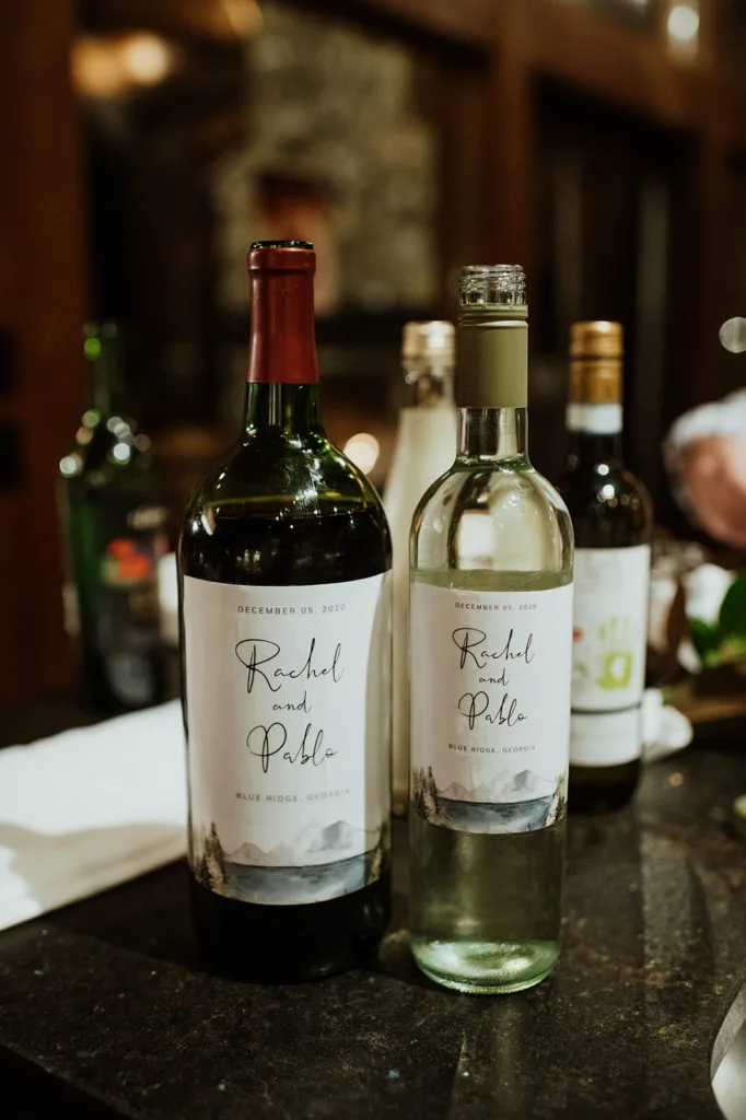 Customized Wine for your wedding day